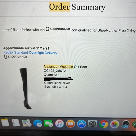 Alexander McQueen Over the Knee Knee-High Leather Boots - Picture 13 of 13